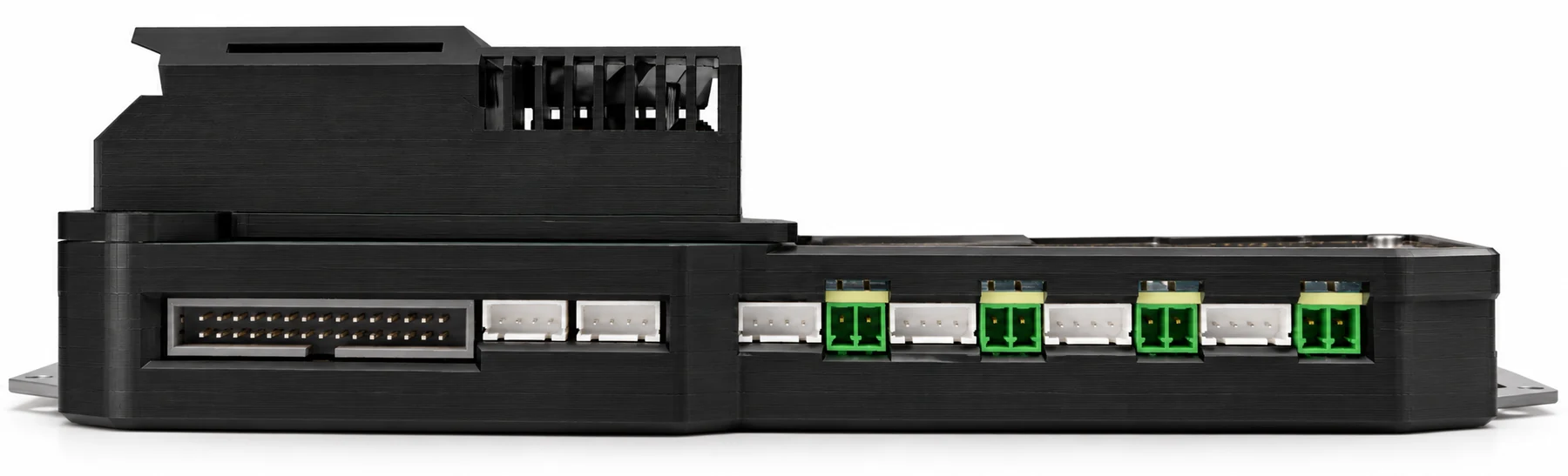 JetRick controller side profile showing the expansion headers